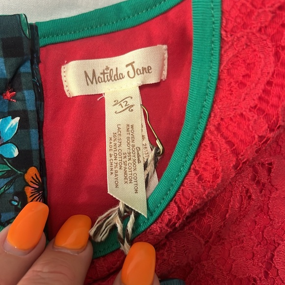 Matilda Jane girls size 12 top - Picture 4 of 5
